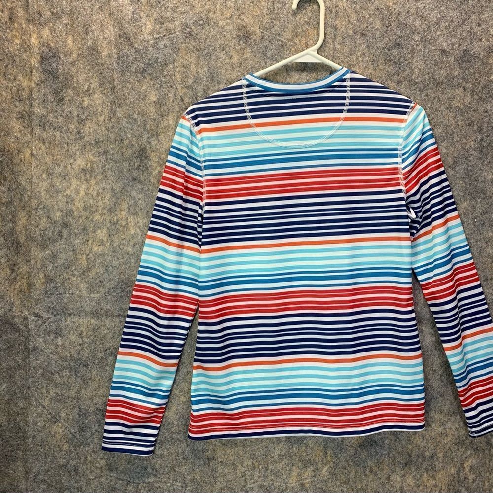 Reel Legends Shirt Men's Small Adult Medium Blue Orange Long Sleeve Lightweight - Picture 6 of 10